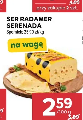 Ser Radamer Serenada promocja w Stokrotka