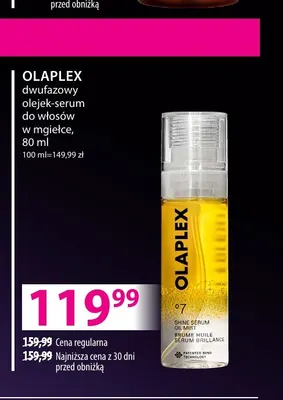 Dwufazowy olejek-serum do włosów w mgiełce Olaplex promocja w Hebe