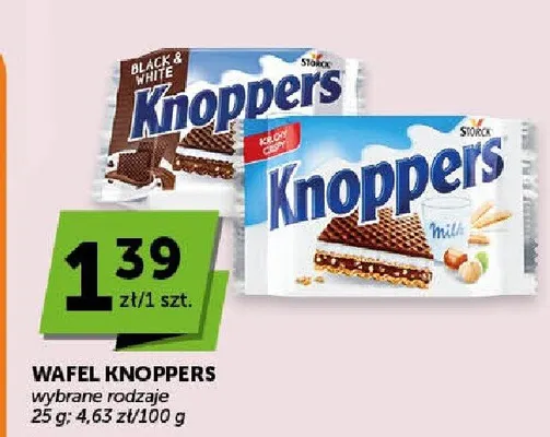 Wafel Knoppers promocja w Groszek