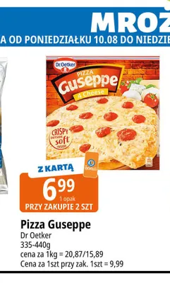 Pizza Guseppe Dr. Oetker promocja w Leclerc