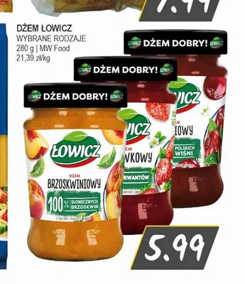 Dżem Łowicz promocja w Słoneczko