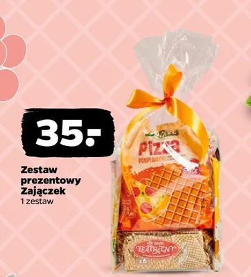 Zestaw prezentowy Zajączek promocja w Netto
