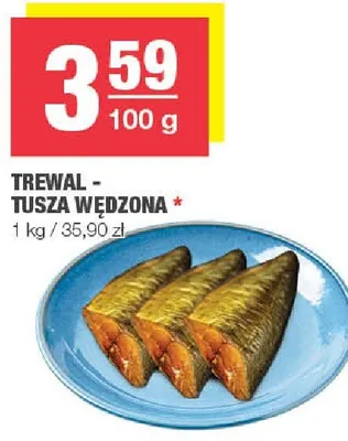 Trewal - tusza wędzona promocja w SPAR