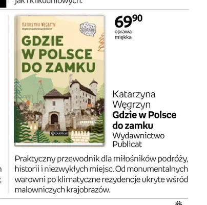 Książka Gdzie w Polsce do zamku promocja w Empik