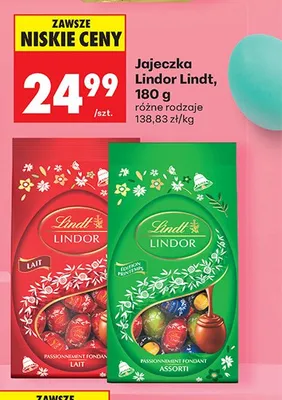 Jajeczka różne rodzaje promocja w Biedronka