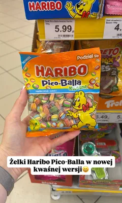 Żelki Haribo Pico-Balla Kwaśne promocja w Dino