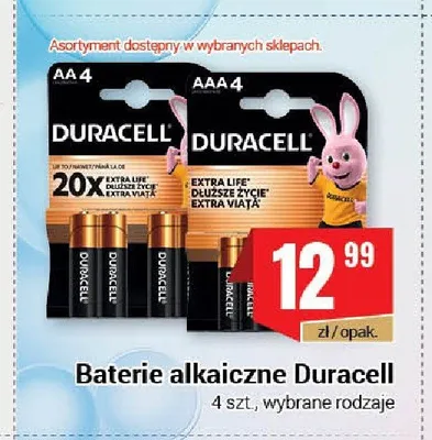 Baterie alkaiczne Duracell AAA promocja w Premium Nasz Sklep