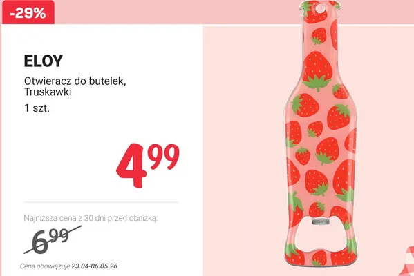 Otwieracz do butelek promocja w Rossmann