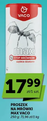 Proszek na mrówki Max Vaco promocja w ABC
