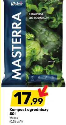 Kompost ogrodniczy Masterra 50l promocja w Bricomarche