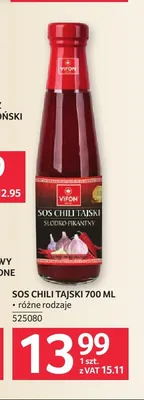 Sos chili tajski słodko-pikantny Vifon promocja w Selgros