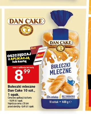 Bułeczki mleczne Dan Cake 10-pak promocja w Twój Market