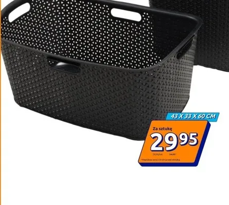 Kosz 43x33x60 cm promocja w Action