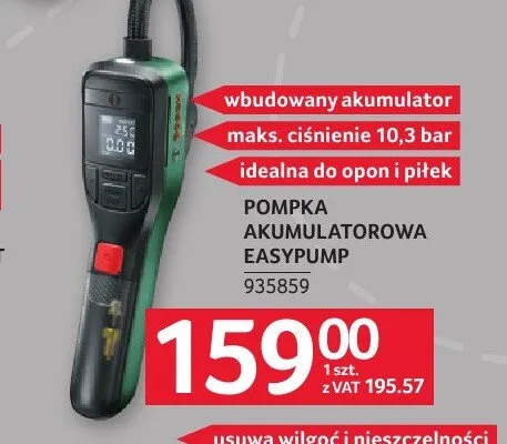 Pompka akumulatorowa Bosch Easypump promocja w Selgros
