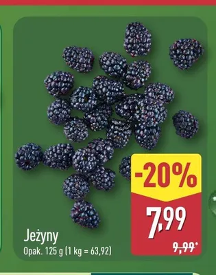 Jeżyny promocja w Aldi