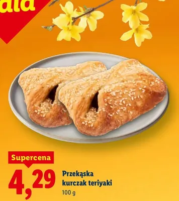 Przekąska kurczak teriyaki promocja w Lidl