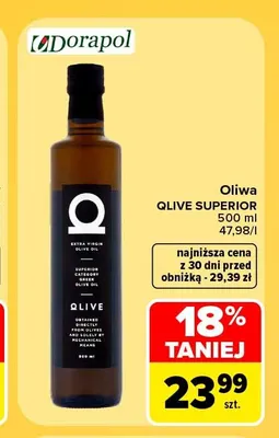 Oliwa Qlive Superior promocja w Carrefour