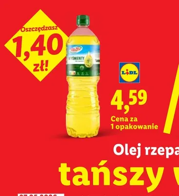 Olej rzepakowy Vita D'or promocja w Lidl