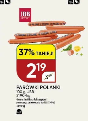 Parówki Polanki JBB promocja w Chata Polska