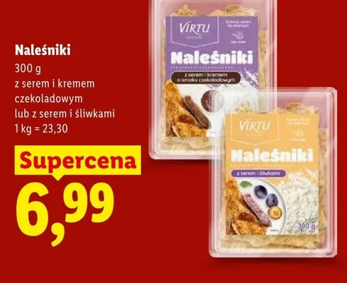 Naleśniki VIRTU promocja w Lidl