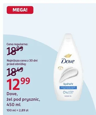 Żel pod prysznic promocja w Rossmann