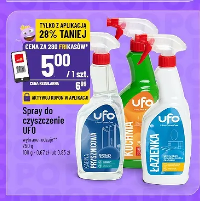 Spray do czyszczenia kuchni UFO promocja w POLOmarket