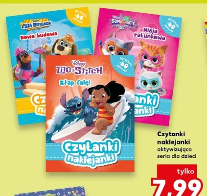 Czytanki naklejanki Kaufland promocja w Kaufland
