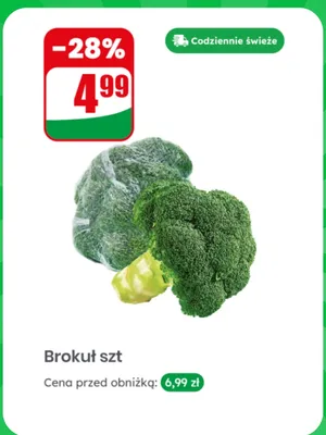 Brokuł promocja w Dino