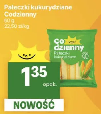 Paleczki kukurydziane promocja w Delikatesy Centrum