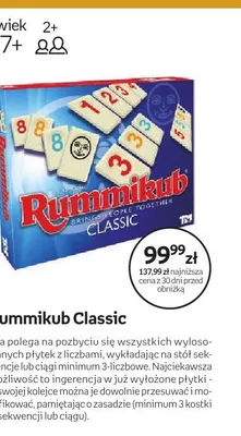 Gra TM Toys Rummikub Classic promocja w Dzień Dziecka
