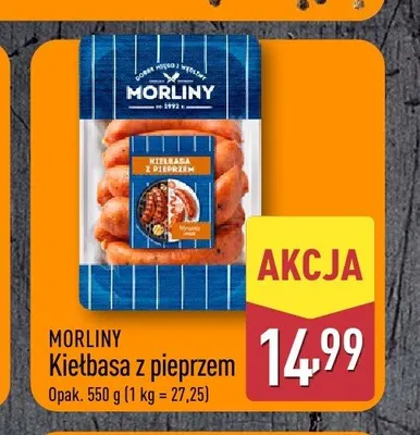 Kiełbasa z pieprzem Morliny promocja w Aldi