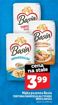 Mąka pszenna Basia tortowa promocja w TOPAZ