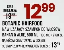 Nawilżający szampon do włosów promocja w Drogerie Natura