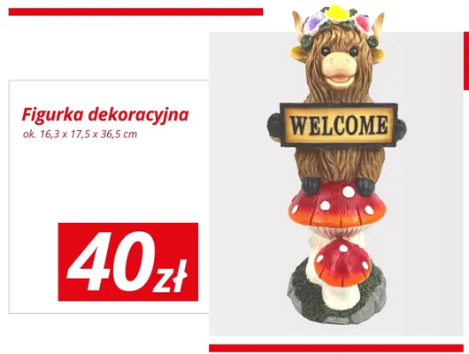 Figurka dekoracyjna promocja w KiK