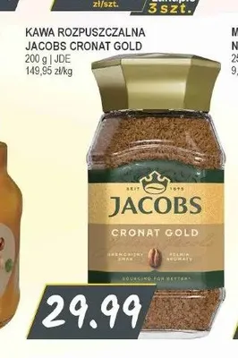 Kawa rozpuszczalna Jacobs Cronat Gold promocja w Słoneczko