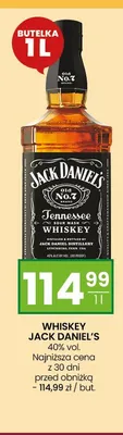 Whiskey Jack Daniel's Tennessee promocja w Twój Market