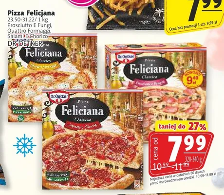 Pizza Felicjana Classica Salami e Chorizo Dr. Oetker promocja w Prim Market