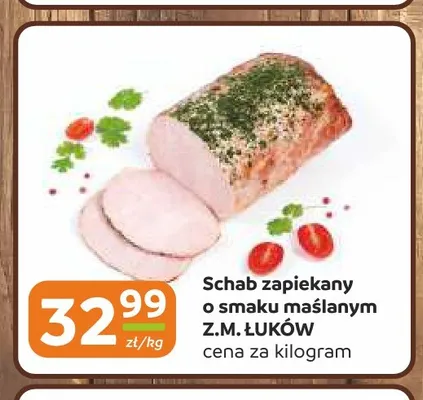 Schab zapiekany o smaku maślanym Z.M. Łuków promocja w Gama