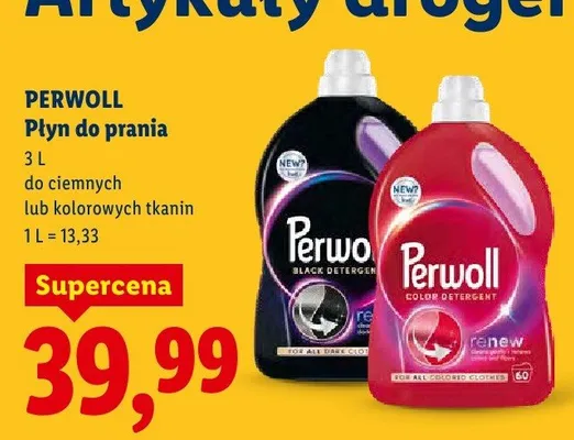 Płyn do prania kolorowych tkanin promocja w Lidl