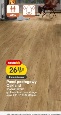 Panel podłogowy Oakland promocja w Castorama