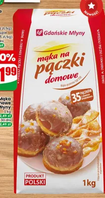 Mąka na pączki domowe  promocja w Dino