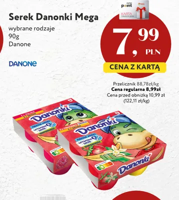Serek Danonki Mega Danone promocja w Market Point