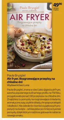 Książka Air fryer. Rozgrzewające przepisy na chłodne dni Paula Bryzgiel promocja w Empik