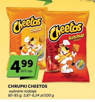 Chrupki Cheetos Cheese promocja w Euro Sklep