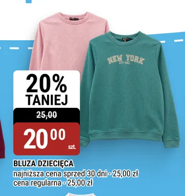 Bluza dziecięca promocja w bi1