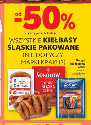 Kiełbasa śląska Sokołów promocja w Kaufland