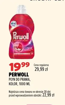 Płyn do prania kolor Perwoll promocja w Drogerie Natura