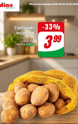 Ziemniaki wczesne promocja w Dino