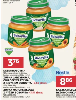 Obiadek warzywa z indykiem BoboVita promocja w Stokrotka