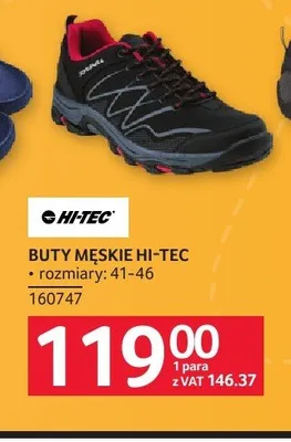 Buty męskie Hi-Tec promocja w Selgros
